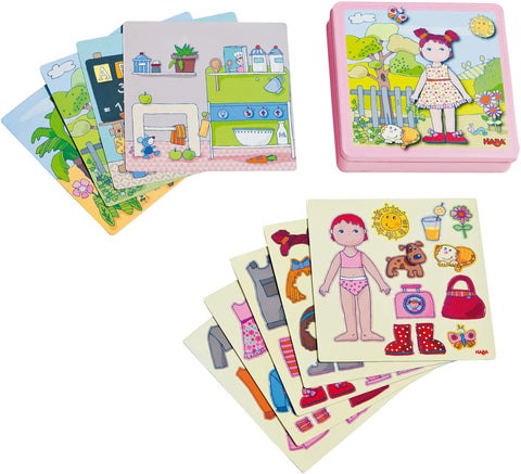 HABA Dress-Up Doll Lilli Magnetic Game