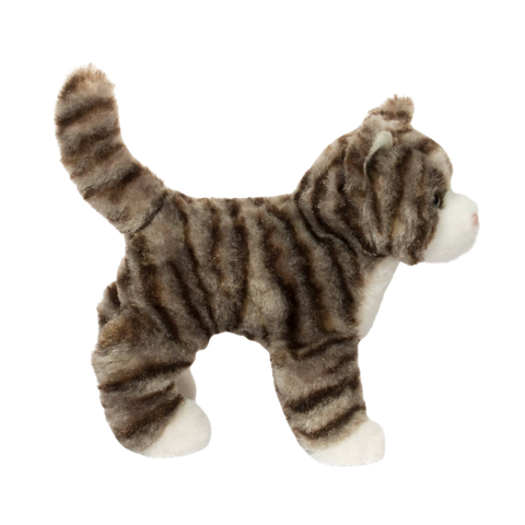 Douglas Zigby Gray Striped Cat