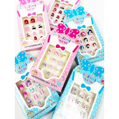 Adorable Press On Kids Nails Set