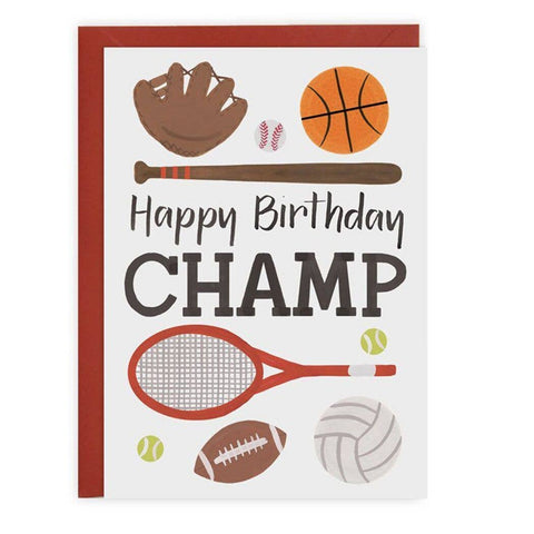 Champ - Birthday Card