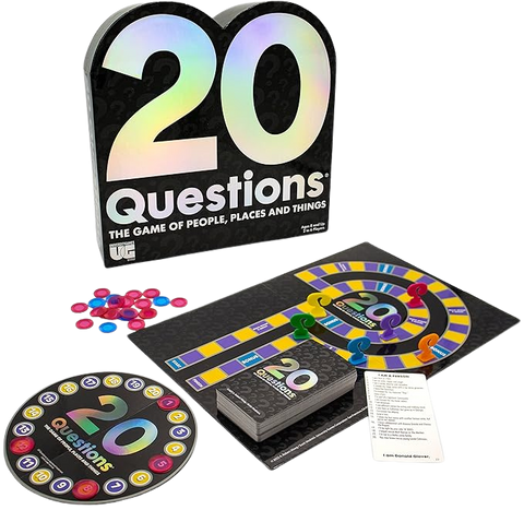 20 Questions Mystery People Places & Things Card Game