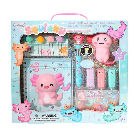 Hot Focus Squishy Journal Book, Critters