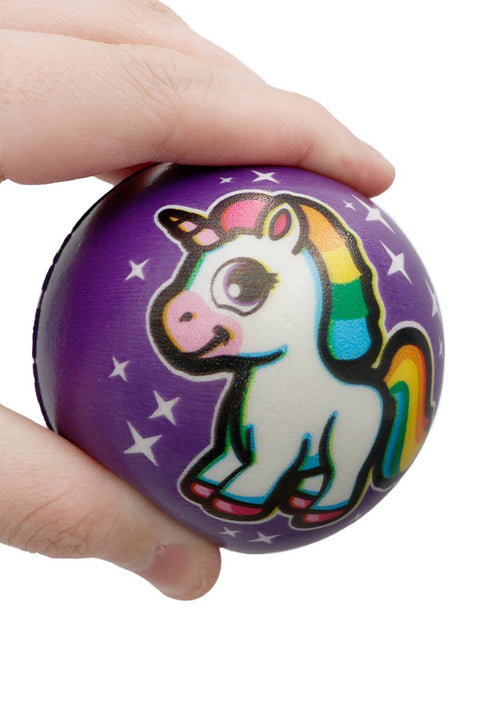 Unicorn Wonderland PU Foam Bouncy Stress Ball