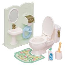 Calico Critters Toilet Set - NEW 2024