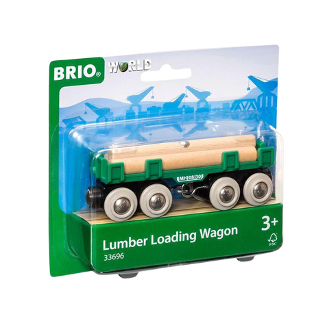 Brio Lumber Loading Wagon 33696