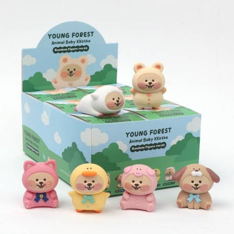 Young Forest - Animal Baby Kkotka Random Figure Ver.2
