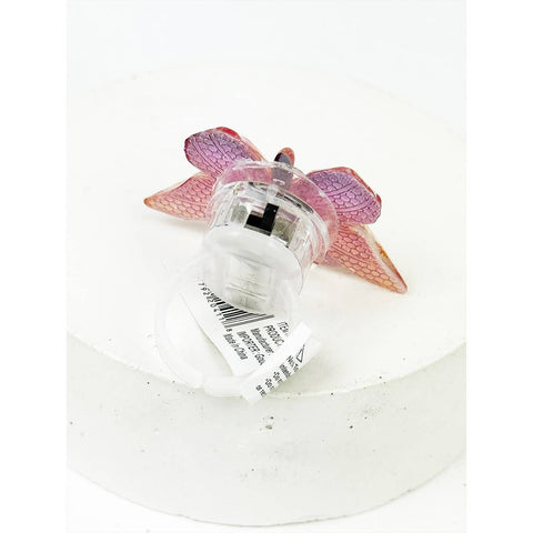 Bear and Butterfly Flashing Light Party Rings