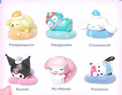 Sanrio Characters Sleeping Theme Random Figure Box