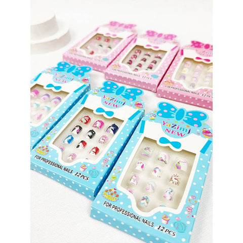 Adorable Press On Kids Nails Set