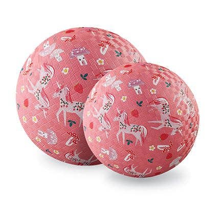 Crocodile Creek Inc. 5" Playground Ball - Unicorn Garden
