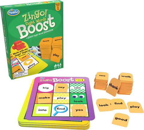 Zingo Sight Words Expansion Pk