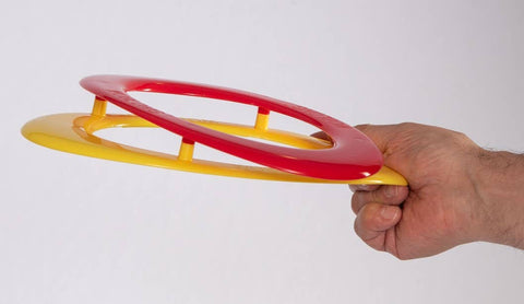 Woblong® Double-Wing Flyer – Patented Flying Catch Toy