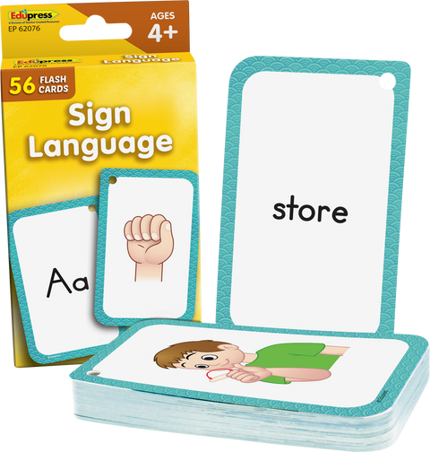 Sign Language Flash Cards