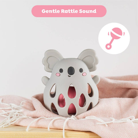 Silicone Rattle - Koala