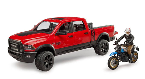 Bruder RAM 2500 Power Wagon w Scrampler DuCat®i Desert Si