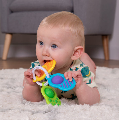 Fat Brain Toys Dimpl Clutch Teething Ring