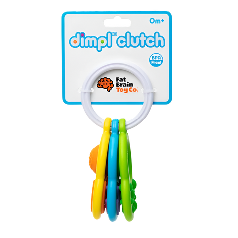 Fat Brain Toys Dimpl Clutch Teething Ring