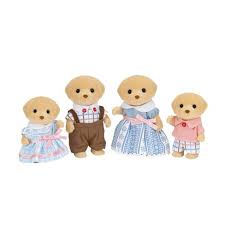 Calico Critters Yellow Labrador Family