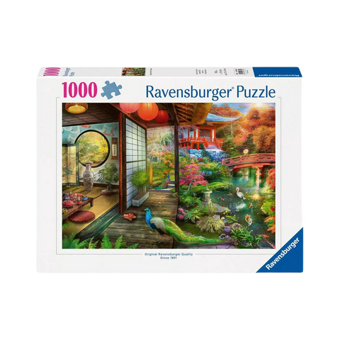 Ravensburger Japanese Teahouse Puzzle 1000 Pc Puzzle
