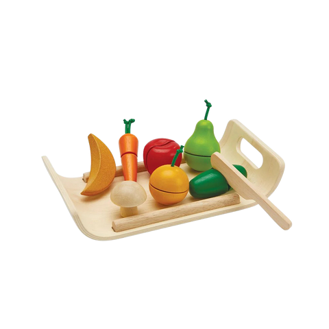 Plan Toys Assorted Fruits & Vegetables