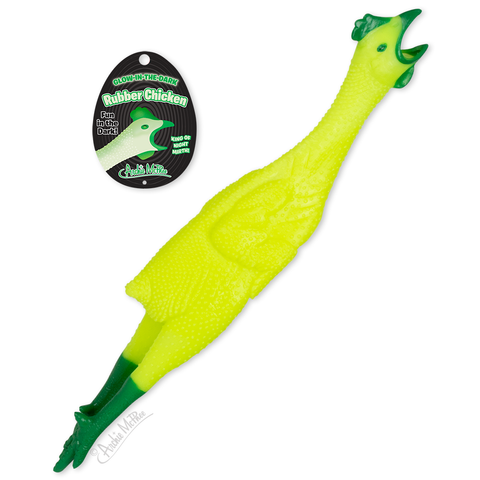 Archie McPhee Glow Rubber Chicken