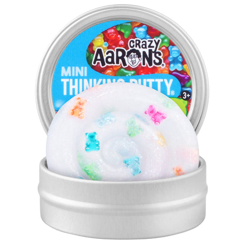 Crazy Aaron's Mini Gummy Grizzly - 2" Thinking Putty Tin