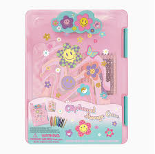 Hot Focus Clipboard Storage Case, Groovy Flower