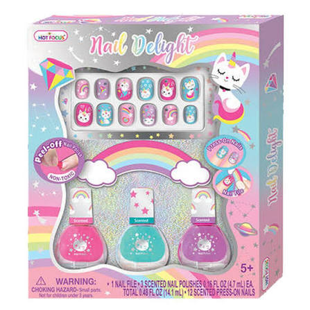 Hot Focus Nail Delight, Caticorn