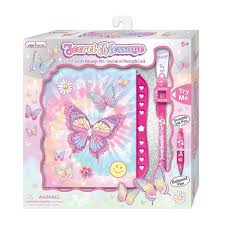 Hot Focus Secret Message, Tie Dye Butterfly