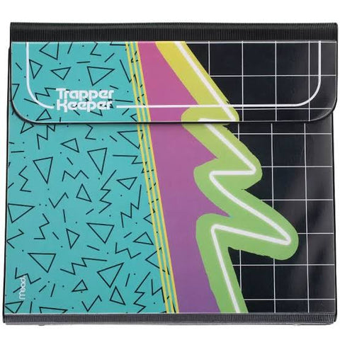 Mead Trapper Keeper Binder Funky 1" Round 2 Folders