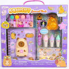 Hot Focus Squishy Journal Book, Capybara