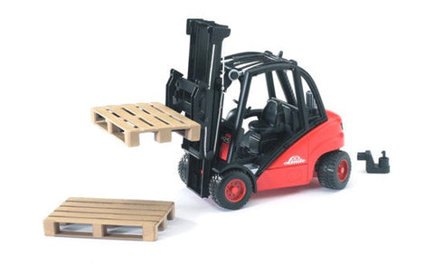 Bruder 02511 Linde H30D fork lift with pallet