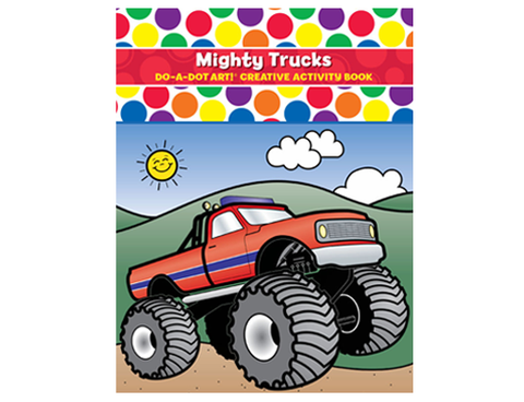 Do-A-Dot Art! Book Mighty Trucks