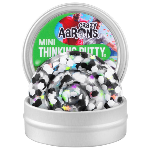 Crazy Aaron's Mini Futbol - 2" Thinking Putty Tin