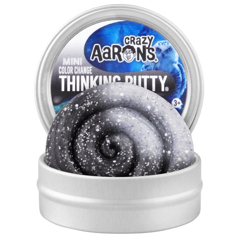 Crazy Aaron's Mini Owl - 2" Thinking Putty Tin