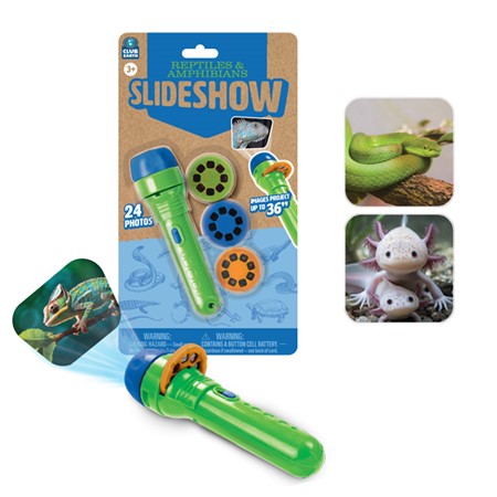 Club Earth Flashlight Projector Reptile / Amphibian Slide Show