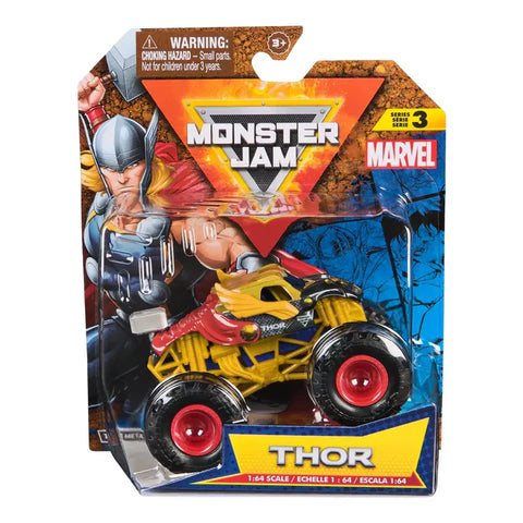 Monster Jam Official 1:64 Marvel Toy Vehicle Monster Truck