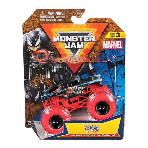 Monster Jam Official 1:64 Marvel Toy Vehicle Monster Truck