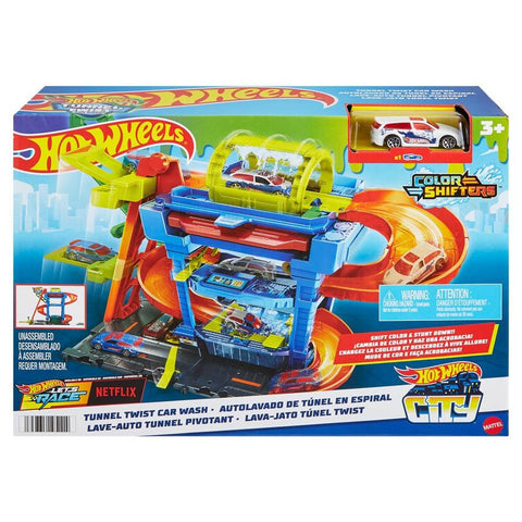 Hot Wheels City Tunnel Twist Car Wash