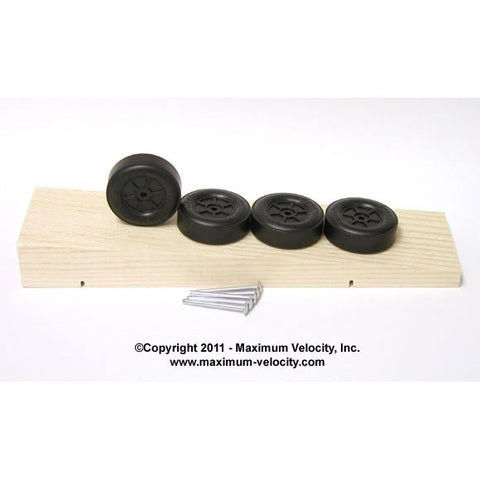 Maximum Velocity Wedge Pinewood Derby Car Kit