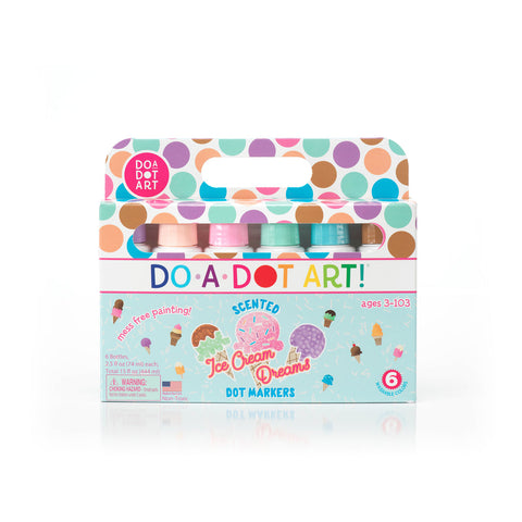 Do-A-Dot Art! 6 Pack Scented Ice Cream Dreams Markers