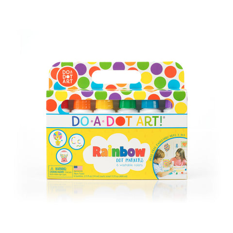Do-A-Dot Art! 6 Pack Rainbow Markers