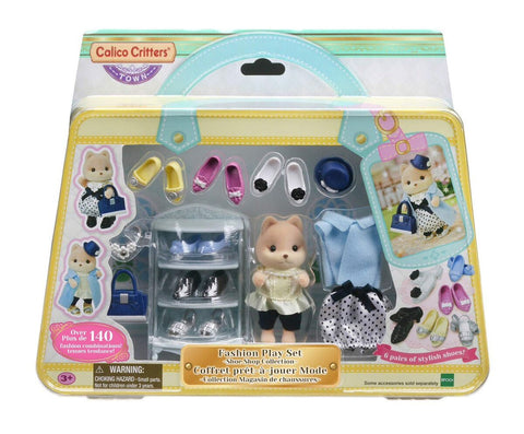 Calico Critters Fashion Shoe Shop Play Set