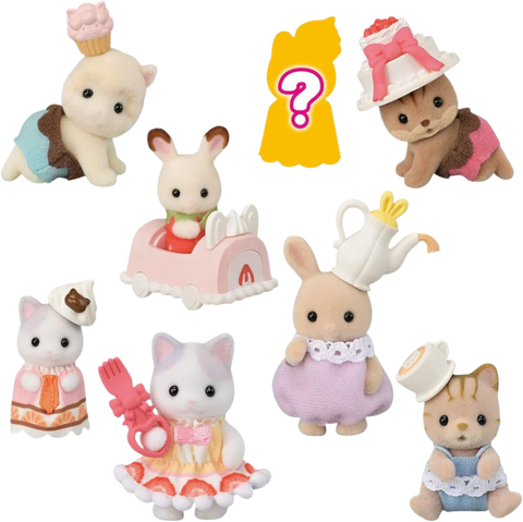 Calico Critters Baby Collectibles - Cake Party
