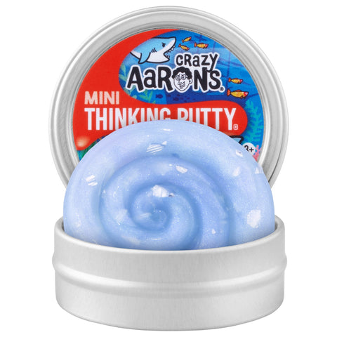Crazy Aaron's Mini Shark - 2" Thinking Putty Tin
