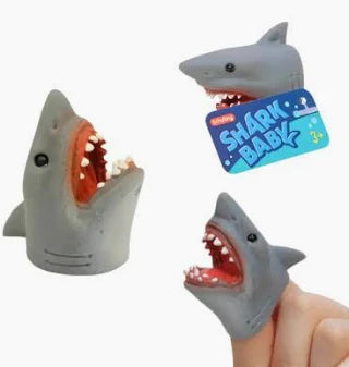 Schylling Baby Shark Bite Size Finger Puppets