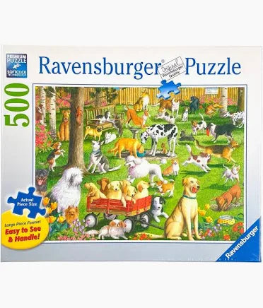 Ravensburger At the Dog Park 500 pc Large Format