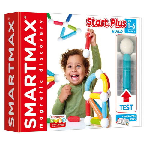 SmartMax Start Plus 30-piece Magnetic STEM Building Set