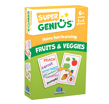 Blue Orange Super Genius Fruits & Veggies
