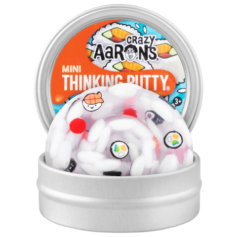 Crazy Aaron's Mini Sushi  - 2" Thinking Putty Tin